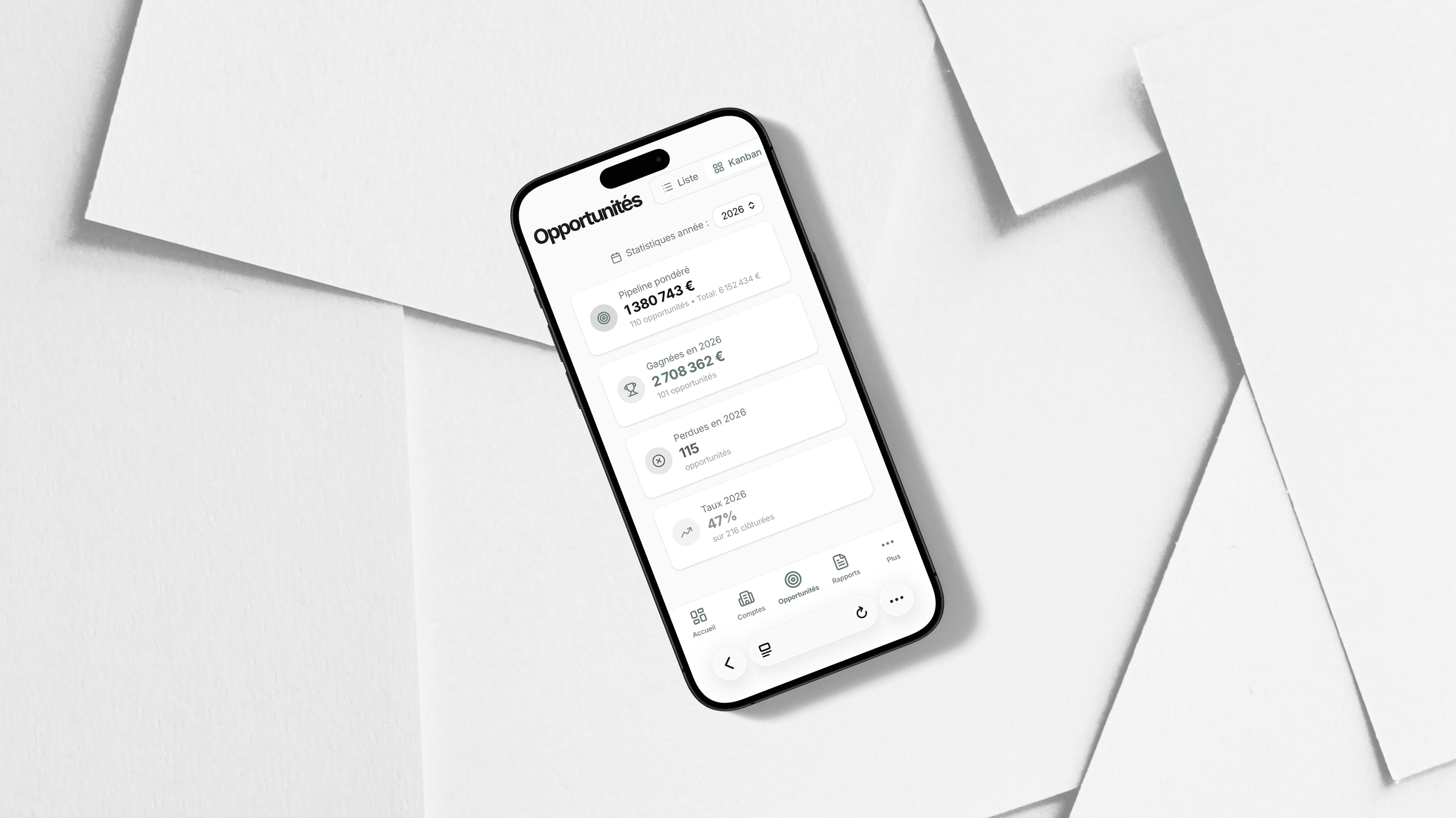 Application mobile du CRM Euromedia