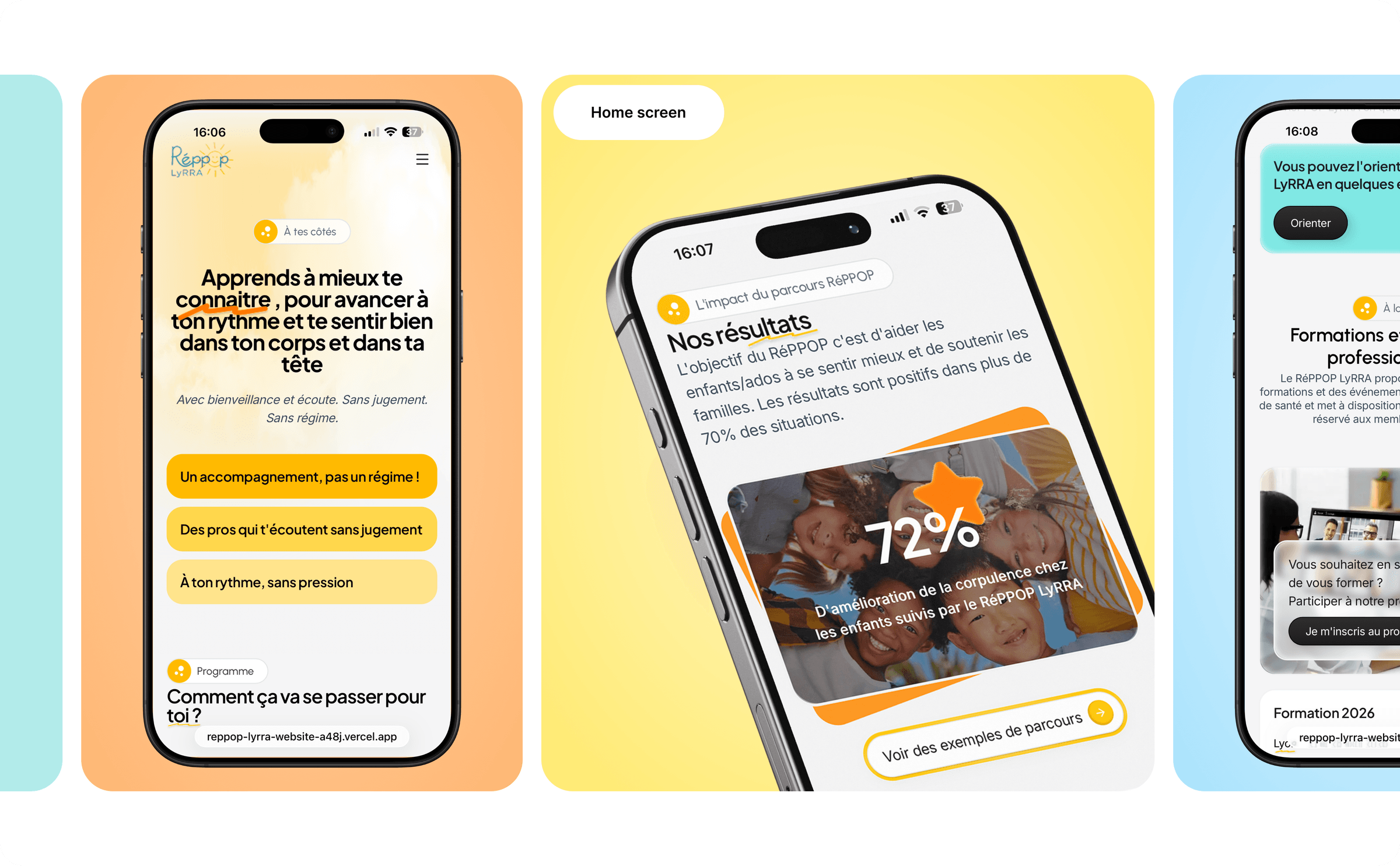 RéPPOP LyRRA — vue mobile