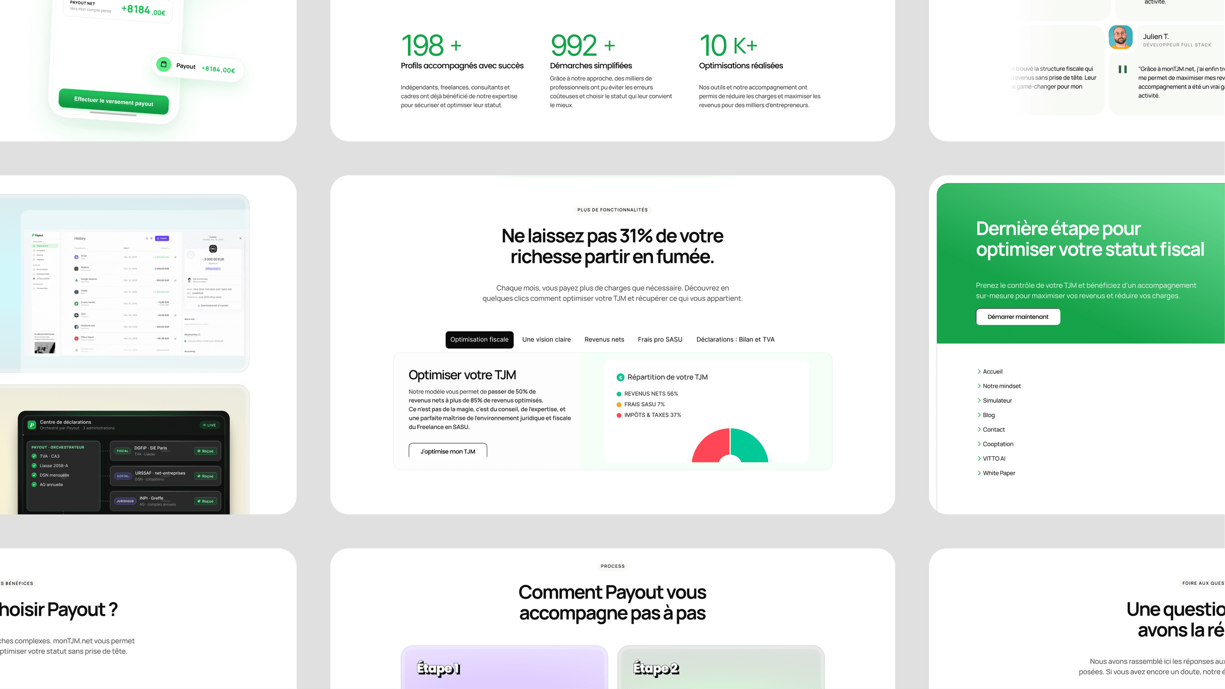 Payout — site web
